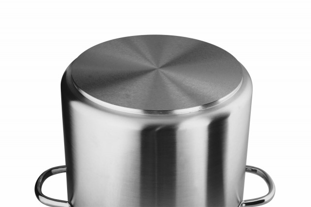 PADERNO WORLD CUISINE - Pentola alta cm 24 Serie 1000 inox h cm 24 Lt 10,5  11001-24 - VEMO