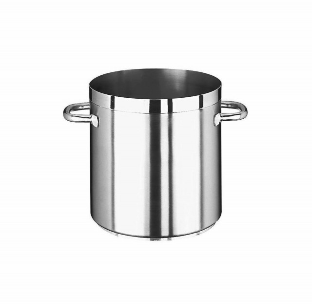 PADERNO WORLD CUISINE - Pentola alta cm 24 Serie 1100 inox h cm 24