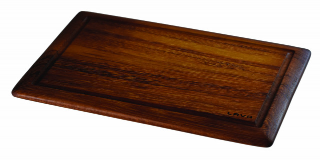 PADERNO WORLD CUISINE - Tagliere 1-2 porzioni cm 25x35 legno di iroko  44264-35 - VEMO