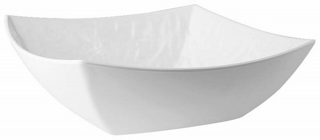 PADERNO WORLD CUISINE - Ciotola quadra cm 30,5x30,5x10 melamina Tao bianco  44449-30 - VEMO